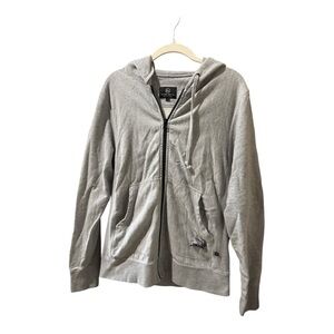 Foreign Rider Co Hoodie Size  1 Black Full Zip Sweatshirt Canada Made